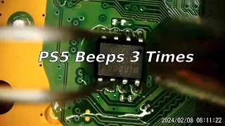 #136 Repair of PS with 3 Beeps Only