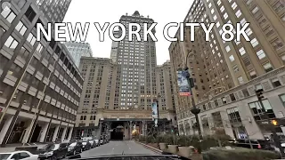 New York City 8K - VR 360 Drive - Midtown Manhattan