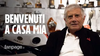 Giacomo Agostini, la Sala Trofei della Leggenda della MotoGP