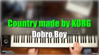 Pa1000/4X - "Country made by KORG" ... mit dem Style "Dobro Boy" # 441