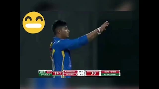 Sandeep lamichhane's bowling in APL