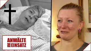 HERZINFARKT wegen ÄRZTEFEHLER 😭  Sandra verliert ihre Mutter  | 1/2 | Anwälte im Einsatz | SAT.1