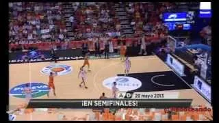 Valencia Basket 77 vs CAI Zaragoza 83