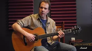 Landslide: guitar tutorial part 2 (more challenging fingerpicking, including chorus)