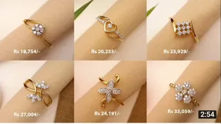 Tanishq Gold & Diamond Ring Designs with Price💕! Latest Tanishq Gold & Diamond Rings! Gold Rings!