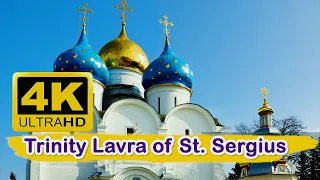 Trinity Lavra of St. Sergius | Russia travel guide 4K