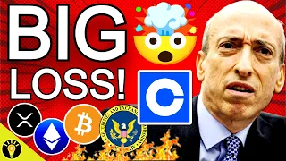 🚨BIG LOSS FOR SEC IN COINBASE LAWSUIT & BLACKROCK GOLDMAN SACHS & WALL STREET BITCOIN ETF