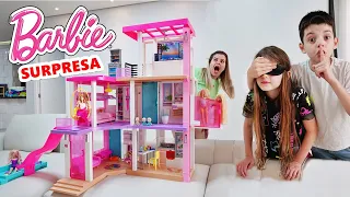 SURPREENDI MINHA IRMÃZINHA COM A CASA DOS SONHOS DA BARBIE - Piero Start