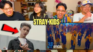 FIRST TIME REACTING TO STRAY KIDS "락 (樂) (LALALALA)" & "神메뉴(God's Menu)" M/V AMERICAN REACTION!