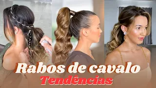 Rabos de Cavalo Tendências ! | Hairstyle | Peinado