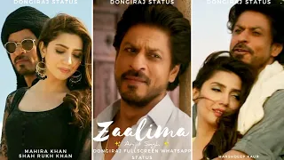 Zaalima Whatsapp Status😍Shah Rukh Khan Love Status | Arijit Singh song🎧 Raees Ankhein Marhaba Status