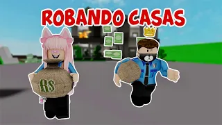 🤣Robando casas vestidos de policías con @YoSoyLoki en Brookhaven 😆/Roblox