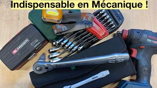 Les Outils indispensables pour la Mécanique ￼! Facom, Wera, Bosch pro, Parkside….