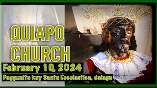 Quiapo Church Live Mass Today February 10, 2024 Saturday