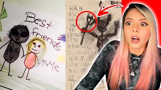 Estos Dibujos hechos por N1Ñ0S ocultan una ATERRADORA HISTORIA...😰 | Jenny Devil😈