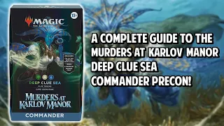 A Complete Guide to the Deep Clue Sea Commander Precon!