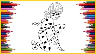 Miraculous Ladybug Coloring Pages | Miraculous Ladybug Coloring Book