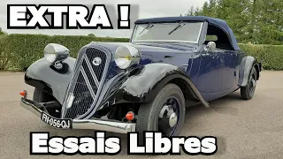 ÇA TOURNE MAL... EN CITROEN TRACTION CABRIOLET 😉