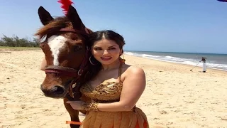 Sunny Leone looks Like An Exotic Beauty On The Sets Of Splitsvilla 9