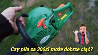 Akcja drzewo/test nowej piły hawksmoor CS5300 i siekiery Teger Extreme/kończymy belki Tuza do Ursusa