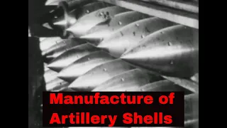 1920s MANUFACTURE OF ARTILLERY ROUNDS  SHELL AMMUNITION  SHRAPNEL (SILENT FILM)  15144