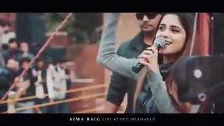 Aima Baig Live Performance Mashup Song | Latest Performance of Aima Baig | Best Mashup - Geet HD