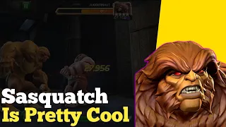 Sasquatch Is Pretty Cool! | Rank up and Gameplay | Marvel Contest Of Champions