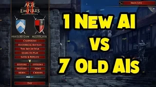 1 New AI vs 7 Old AIs