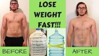 LOSE 15 POUNDS OVERNIGHT!!! | Everything You Need To Know About Water Weight | 1 Day Transformation