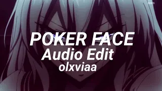 Poker Face - Lady Gaga [Audio Edit]