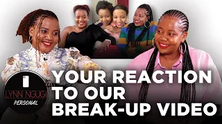 Going through your reaction on our breakup video, lessons and a special announcement | Lynn Ngugi