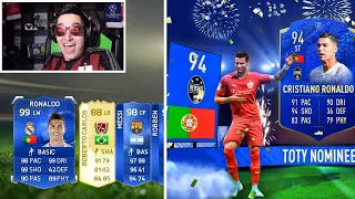 РЕАКЦИЯ ФИФЕРОВ НА ВЫПАДЕНИЕ КРИШТИАНУ РОНАЛДУ В ПАКЕ || CRISTIANO RONALDO IN A PACK