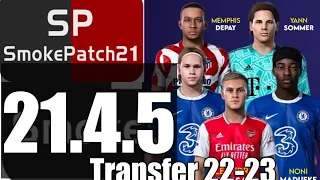Smoke Patch v4 PES 2021 PC And Option Files 2023 Easy (Tutorial Install And Download)