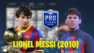 FIFA 23 | Como Fazer o Lionel Messi (2010) | Pro Clubs | Modo Carreira