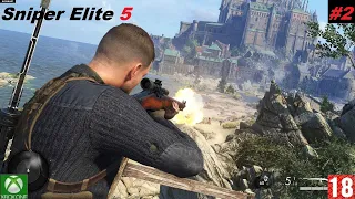 Sniper Elite 5 (Xbox One) - Прохождение #2, Резиденция Оккупантов. (без комментариев)