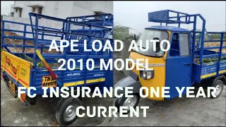 APE LOAD AUTO 2010 MODEL LOCATION THIRUPOOR UDUMALAI 9344680251