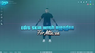 Editing skin training with Blender for MTA