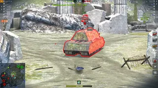 AMX 30 1er prot. 7211DMG 4Kills | World of Tanks Blitz | JakeyKing