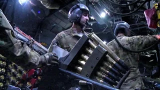 Intense Action Inside The AC-130 Gunship