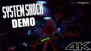 System Shock Remake | Full Beta Demo Gameplay 4k 60fps ULTRA Settings