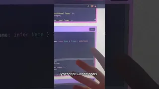 Typescript Conditionals and Infer keyword #typescript #software #webdev #javascript #nextjs #reactjs