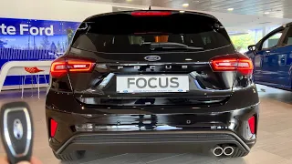 FORD FOCUS 2023 ST-Line - base LED lights, indicators & new SYNC4 infotainment system