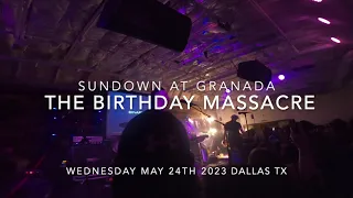 The Birthday Massacre Concert May 24 2023 @ Sundown at Granada Dallas Tx