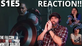 Falcon and The Winter Soldier S1E5 - REACTION!!! "Truth"