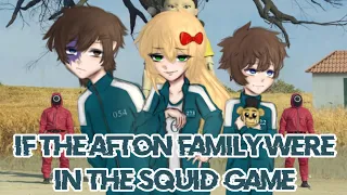 If the Afton Family were in the Squid Game | Episode 1 Green Light, Red Light | +Face Reveal