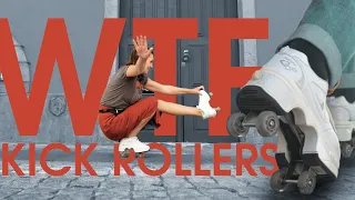 SNEAKERS + ROLLER SKATES + INLINE SKATES = KICK ROLLERS