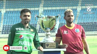 Pakistan vs West Indies ODI Series Trophy Unveiling  in Multan Cricket Stadium