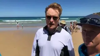 Conan in Australia - Bondi Beach