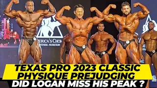 Texas pro 2023 Classic physique prejudging + Jaehun was the star of the show + Logan's comeback