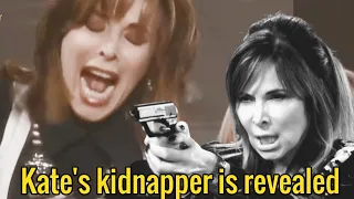 Kate's kidnapper is revealed, an appearance that shocks fans Days of our lives spoilers on Peacock